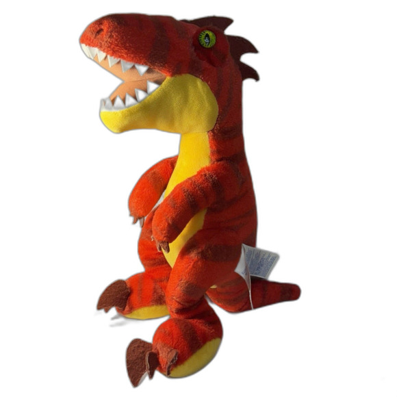 Build A Bear Red Dinosaur T Rex Velociraptor Raptor 19 Inch Plush Stuffed Animal - Picture 3 of 9